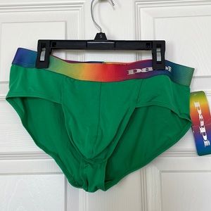 NWT Papi Briefs, Green, M